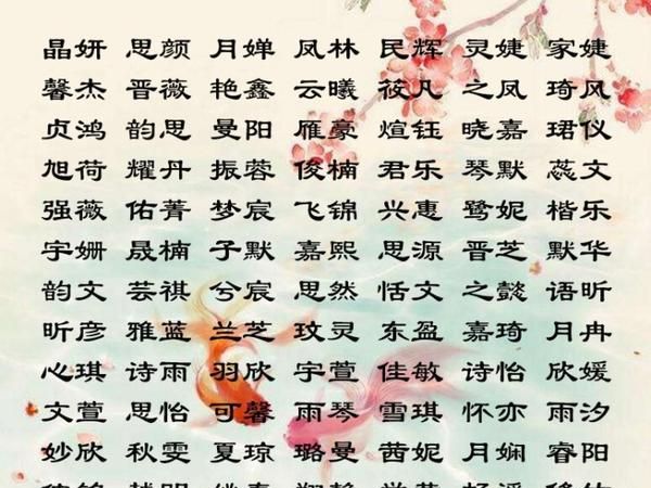 古诗词取名字女孩,唐诗宋词里寓意好的女孩名字图1