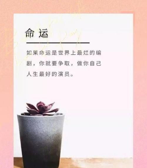 最打动人心的励志句子,老老实实最能打动人心是谁的名言图1