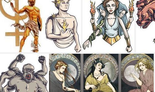 Greek goddess names and symbols, Greek mythological goddess names in English picture 1