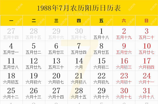 Calendar, what day is the date of August 17th of the lunar calendar in 1984? Picture 2