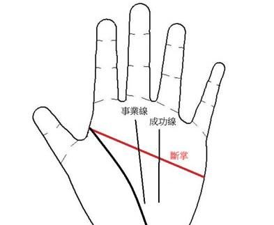 Broken Palm Palmistry Diagram, Palmistry Diagram of a Woman with Broken Hands Picture 1