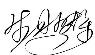 Happy birthday signature, personalized signature picture for birthday wishes 4