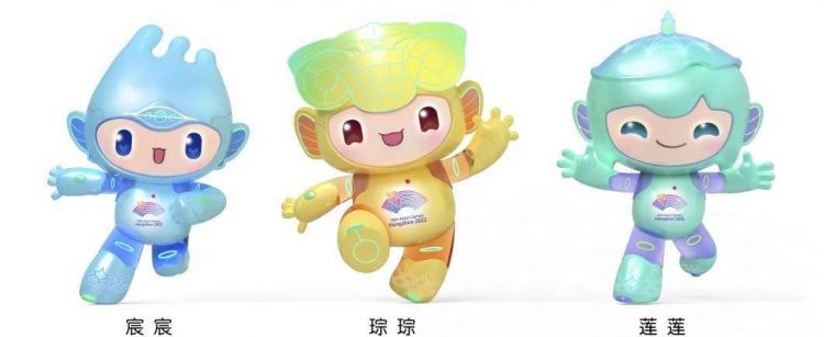 What is the name of the mascot Fuwa of the Hangzhou Asian Games? What is the mascot of the Hangzhou Asian Games? Who knows Figure 1