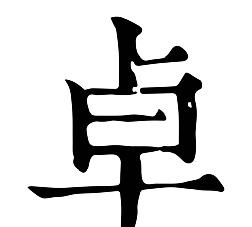 How to pronounce the name Huo Zhuo? What do you pronounce with the word "Huo" on the left and the word "Zhuo" on the right? Picture 4