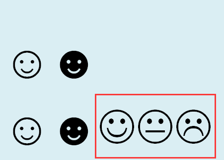 Smiley face symbol, what does the sun plus smiley emoticon mean? Figure 8