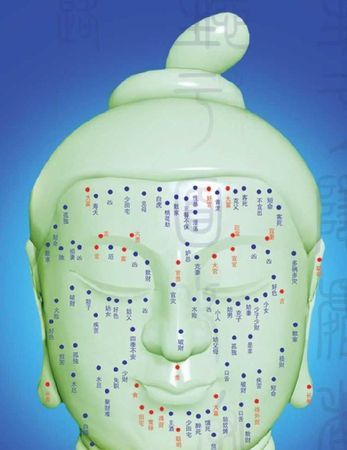 The location and destiny of moles on the face, the location and destiny of moles on the face chart 1