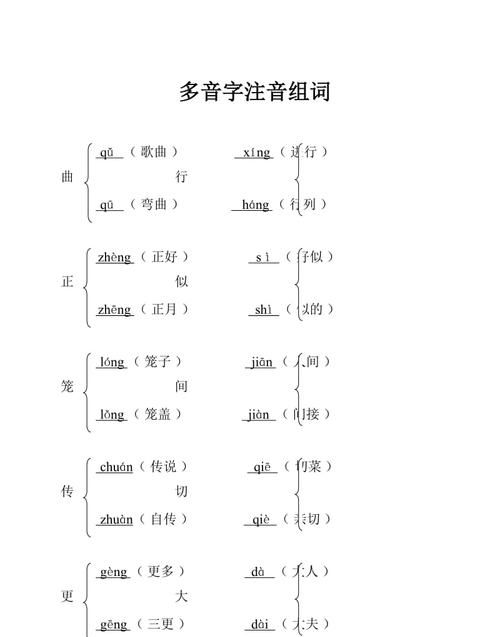 教的组词多音字组词语,教多音字怎么组词图4