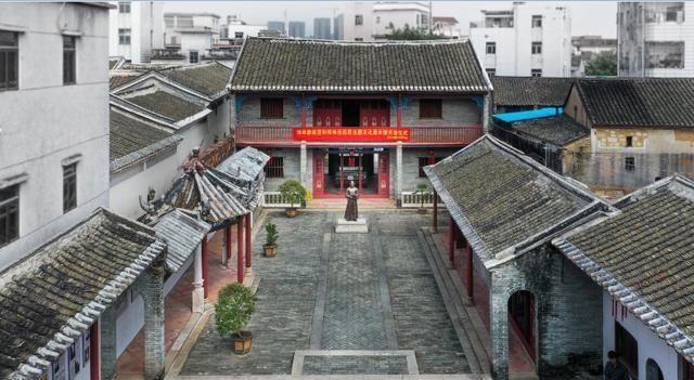 Deng Zhongyuan’s former residence, which district does Huizhou Danshui belong to? Figure 3