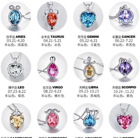 The exclusive lucky colors of the twelve zodiac signs. What is the lucky color of each zodiac sign? Picture 1